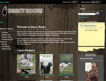 Tablet Screenshot of darcybooks.com